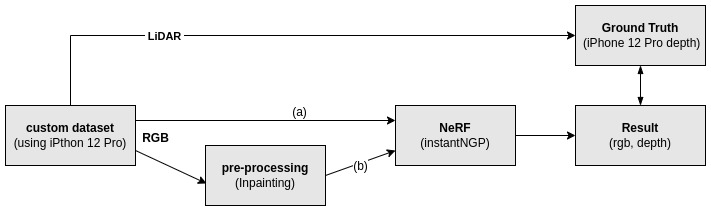 Non-Glare-NeRF Pipeline